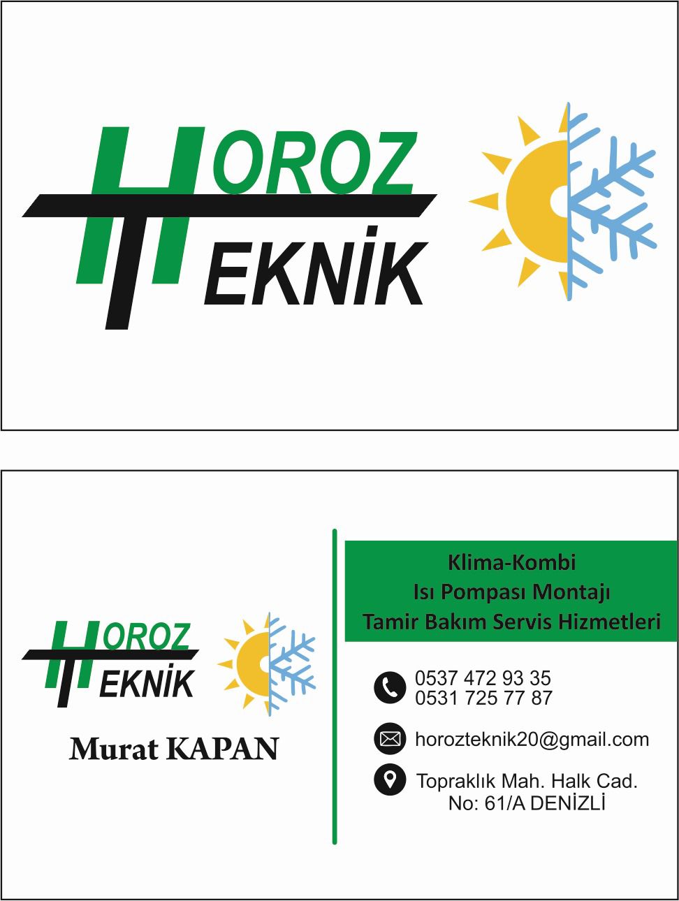 Murat KAPAN - HOROZ TEKNİK